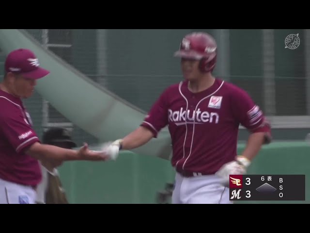 【ファーム】確信の一打!! イーグルス・浅村栄斗 レフトへ同点のソロホームランを放つ!! 2025年9月9日 千葉ロッテマリーンズ 対 東北楽天ゴールデンイーグルス