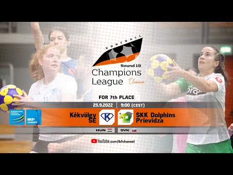 IKF KCL R1-B | Kékvölgy SE - SKK Dolphins (For 7th place)