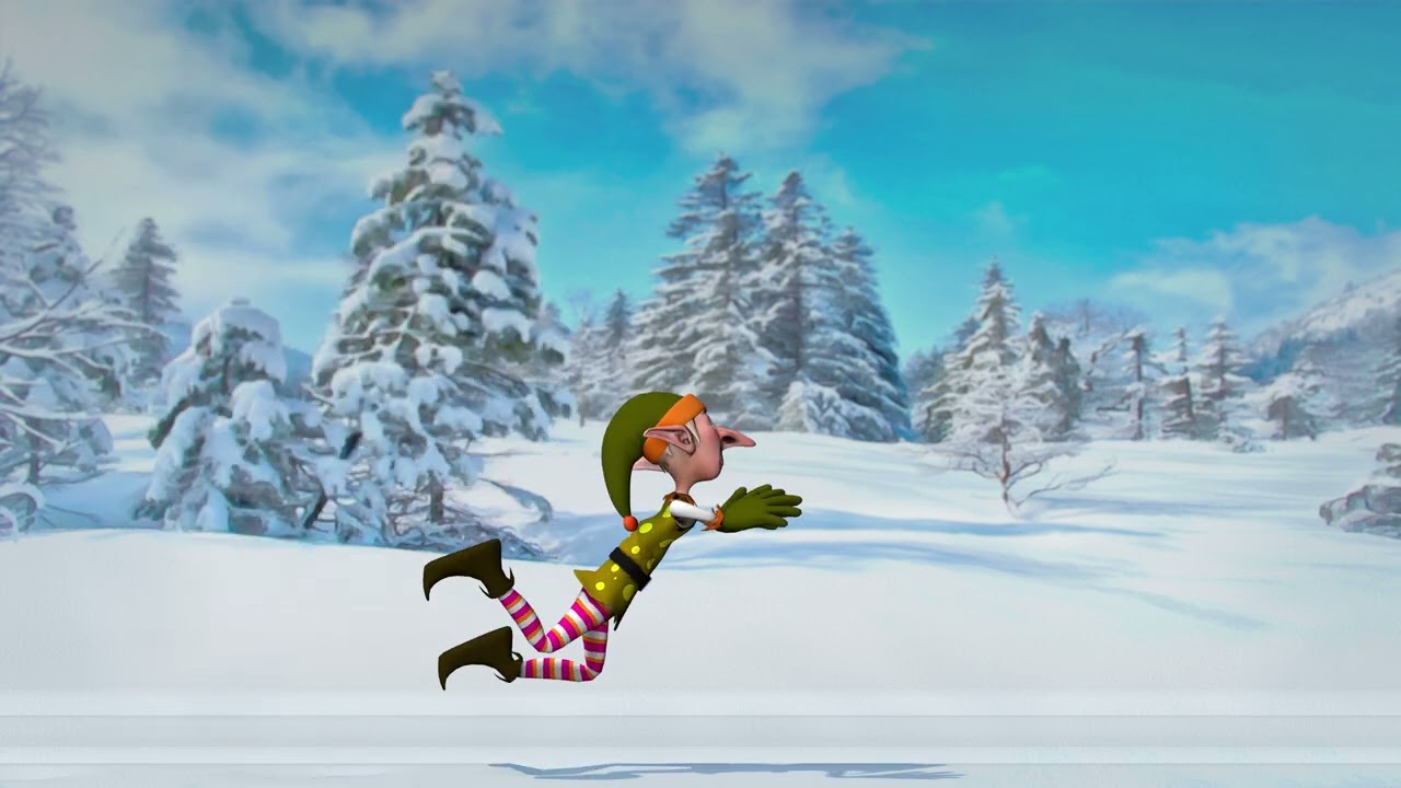 Santa claus christmas animation 3840x2160 video free download