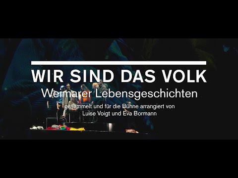 Video zum Stück: Wir sind das Volk © Sebastian Kowski