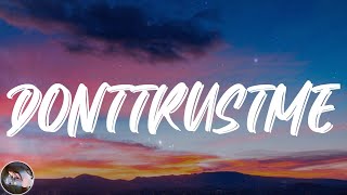 3OH!3 - DONTTRUSTME (Lyrics)