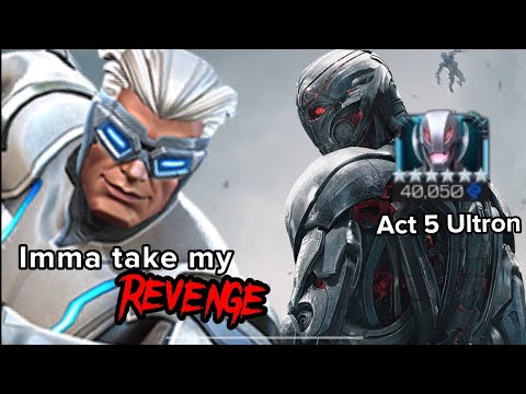 Quicksilver DESTROYS Act 5 Ultron Boss !! - MCOC