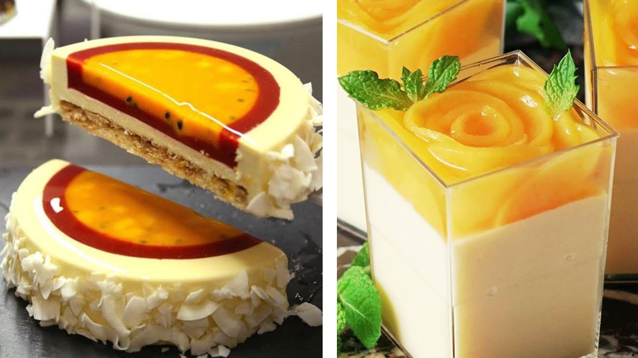 No Bake Mango Cheesecake Recipe | How to make Fruits Cake Recipe