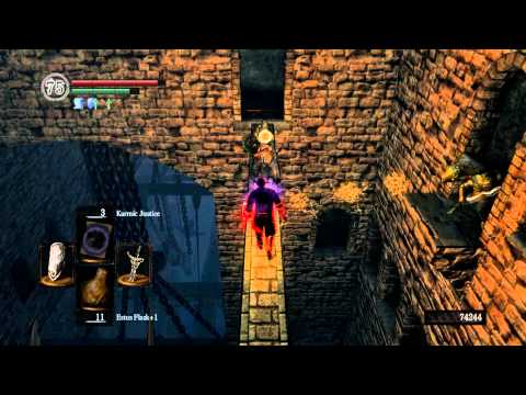 Dark Souls - Karmic Faggot Build Low lvl Trolling in Lordran Part 2