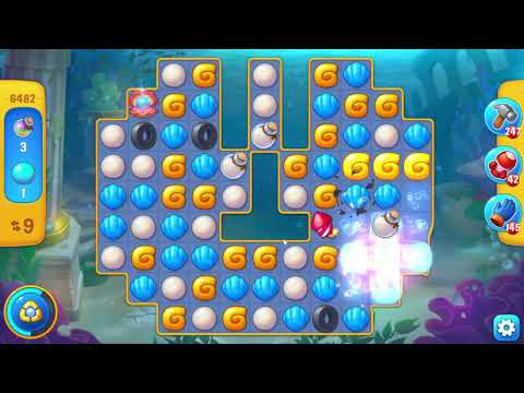 Fishdom 6482 Level - 18 moves - NO BooSTERS