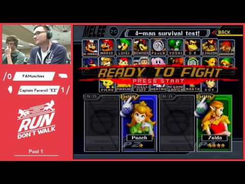Run, Don't Walk | FAMunchies vs Captain Faceroll | Pool One | Melee