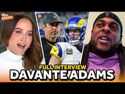 Davante Adams on Aaron Rodgers Retiring?? + Rams-Bears Matchup, Matthew Stafford & Puka Nacua!
