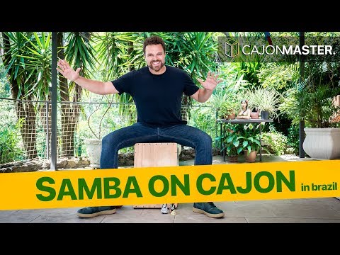 LEARN TO PLAY A SAMBA GROOVE ON CAJON - Brazil vlog/tutorial