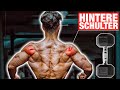 Die 4 BESTEN Hintere Schulter Kurzhantel Übungen (MUSST DU MACHEN!) | Workout Zuhause