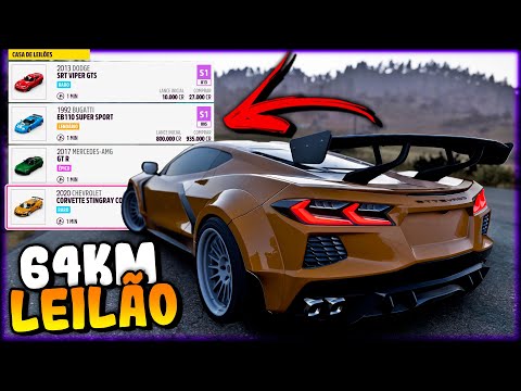 FORZA HORIZON 5 - 64KM RACE WITH AUCTION CAR "surprise tuning"
