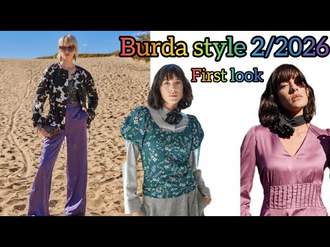 Burda style 2/2026 ,, first look 👌 
