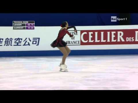 2015 Figure Skating World Champs Shanghai - ladies - FP - Rika HONGO