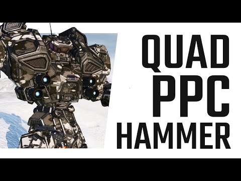 Quad PPC Warhammer IIC - Mechwarrior Online The Daily Dose #1151