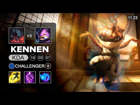 Kennen Top vs Aatrox - EUW Challenger - PreSeason 12 Pach 11.23