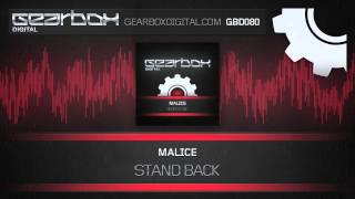 Malice - Stand Back [GBD080]