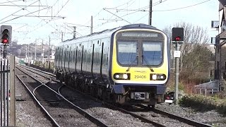 preview picture of video 'IE 29000 Class DMU Train number 29406 - Malahide, Dublin'