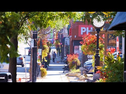 BOLTON Ontario Canada Travel Small Canadian village in Autumn 4K Canada vlog
