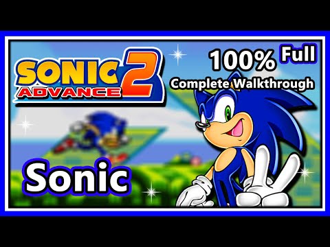 Sonic Advance 2 - 100% Complete Walkthrough | Sonic | Full Game!