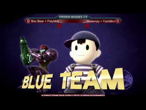 Hidden Bosses 2.0 2v2 Losers Round 6 - BooBear & Fatyblob vs. Skaterjayy & Yoshibro1