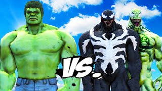 HULK VS VENOM, GREEN VENOM - EPIC BATTLE