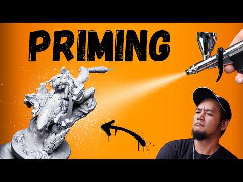 Airbrush PRIMING Miniatures