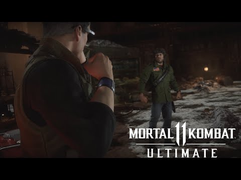 Mortal Kombat 11 Ultimate PlayStation®5:  Johnny Cage vs. Rambo Hard Fight