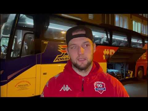 15. 2. 2023: Tomáš Šoustal po utkání SK Horácká Slavia Třebíč – HC RT TORAX Poruba 2011 (5:3)