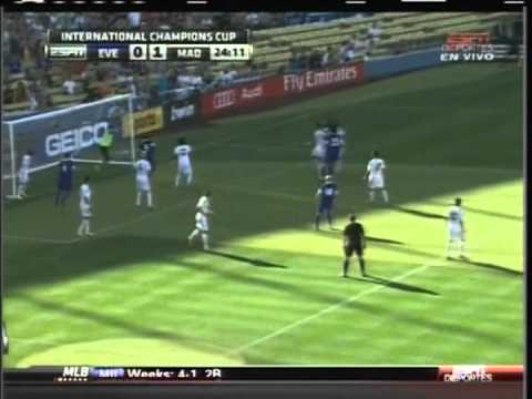 2013 (August 3) Everton (England) 1 -Real Madrid (Spain) 2 (International Champions Cup)
