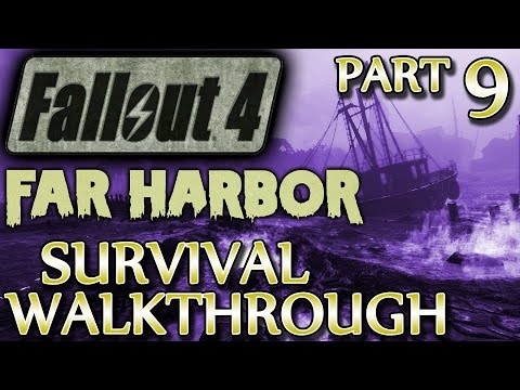 Ⓦ Fallout 4 Far Harbor DLC Walkthrough ▪ Part 9: Let's Play Minecraft [SURVIVAL]