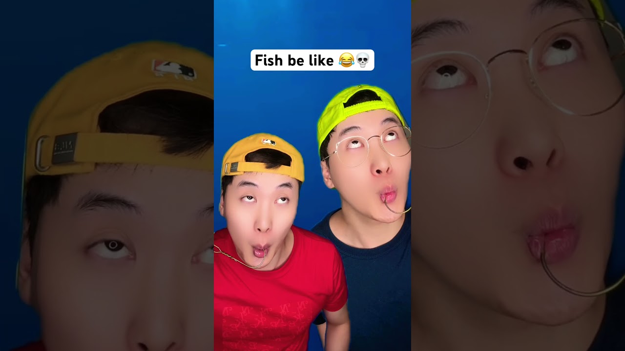 How Fish Really Be Like..🐟 #funny #shorts