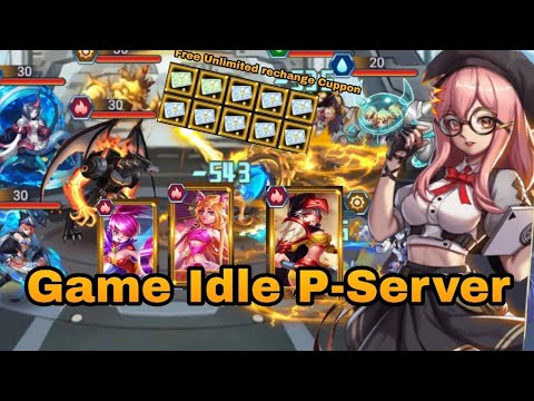 Game Idle Private Server Vip Max - Free Rechange Cuppon Diamond