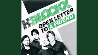 Open Letter To A Friend