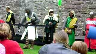 French Taunting at Doune Castle, The First Farewell, Monty Python Day