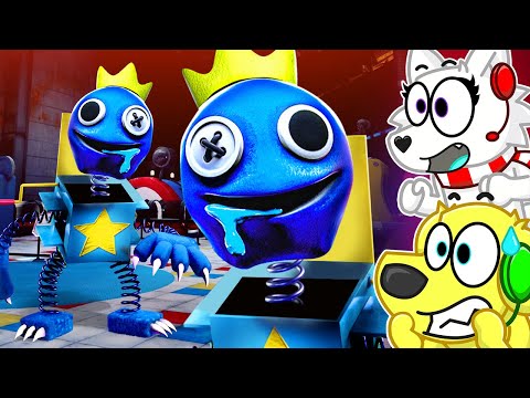 BOXY BOO TURNED INTO RAINBOW FRIENDS!! Roblox PROJECT PLAYTIME Morphs