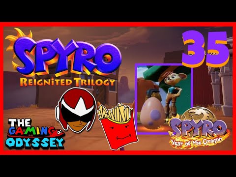 Spyro Reignited Trilogy - PT35 - Desert Ruins (IronSmasher & FriesReviews)