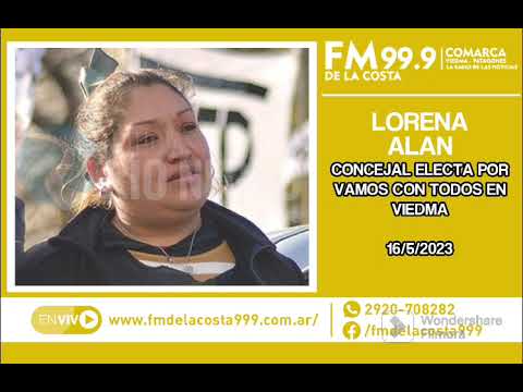 Lorena Alan - FM DE LA COSTA 16/5/2023