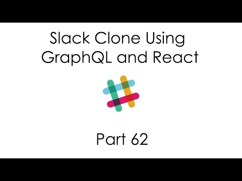 Slack Clone Using GraphQL and React Introduction