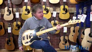Video thumbnail for Fender Parallel Universe Collection ‘51 Telecaster PJ Electric Bass Guitar DEMO by Manchester Music Mill