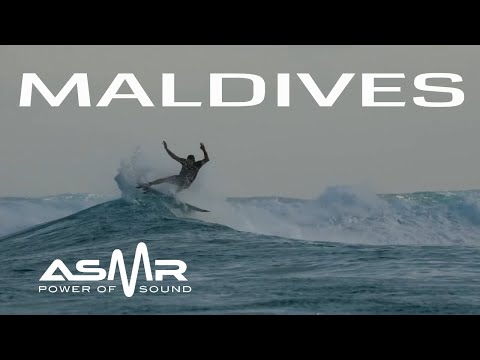🔴NEW! MALDIVES  (Shane Dorian, Taylor Knox)🌴 ASMR SURF- SCAPES🌊 - RELAXING OCEAN SOUNDS🎧