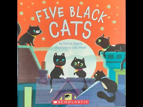 Five Black Cats: Read aloud children's book
