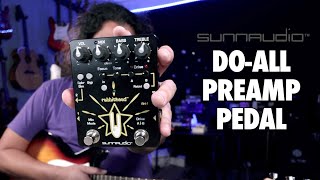 Video thumbnail for DO-ALL Preamp Pedal! SunnAudio Rabbithead RH-1 by Perfecto De Castro