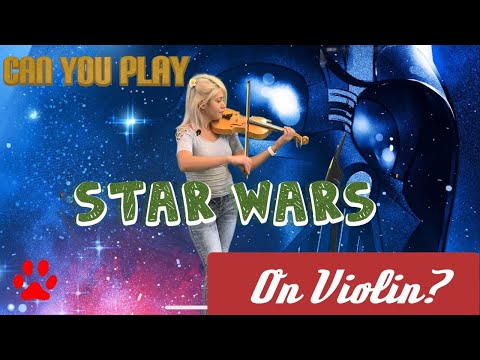 Learn to Play Star Wars on Violin.