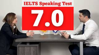 IELTS Speaking Test band score 7 l Amazing Candidate 2026