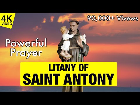 LITANY OF SAINT ANTONY