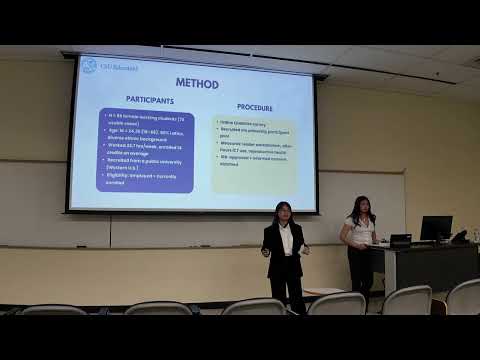 Leader Workaholism and Reproductive Health presentation