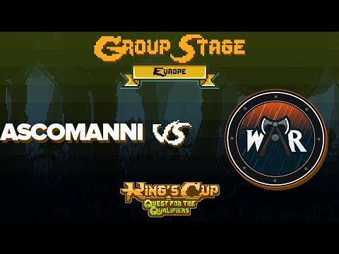 Ascomanni vs Wind and Rain Game 1 - MDL Chengdu EU Qualifiers: Group A