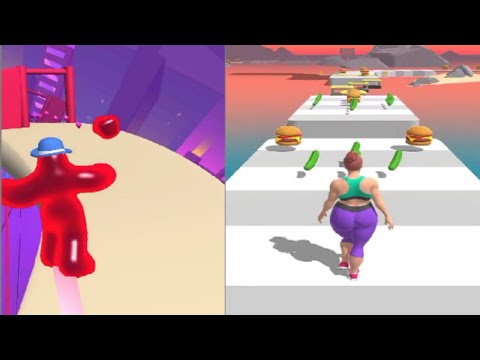 Fat 2 Fit Vs Blob Runner 3d Android Gameplay #1