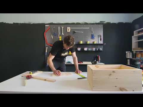 BAUHAUS uradi sam - drvena škrinjica