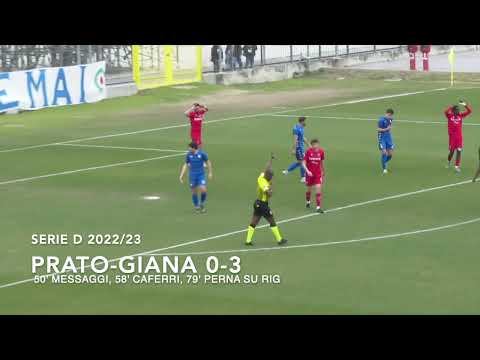Serie D 2022/23 - 27ª Prato-GIANA 0-3