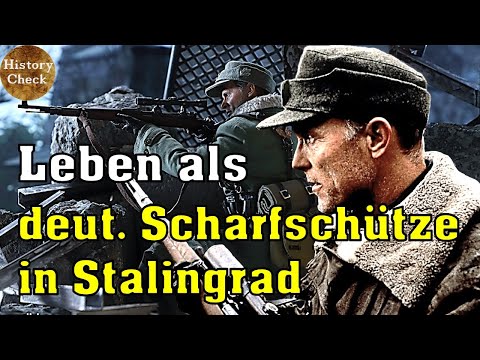 What was life like as a German sniper in the Wehrmacht at Stalingrad?